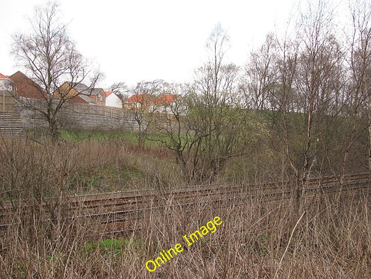 Photo 6x4 Railway, Glenboig Railway running from Glasgow or Coatbridge to c2010