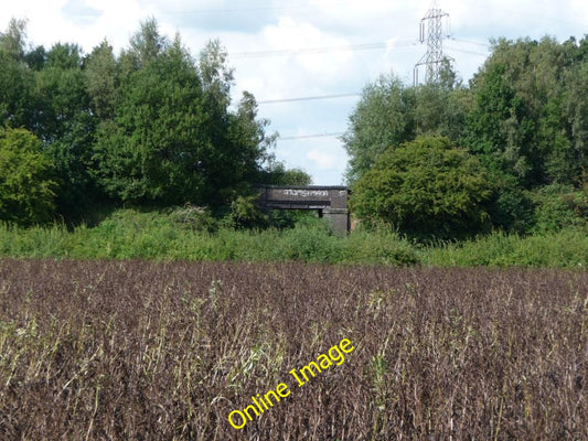 Photo 6x4 Bridge over a stream, the former Methley Joint railway Lower Al c2010