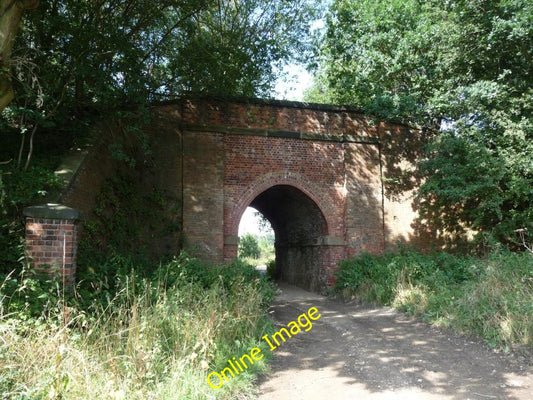 Photo 6x4 Former railway bridge, from the south Methley Junction The form c2010