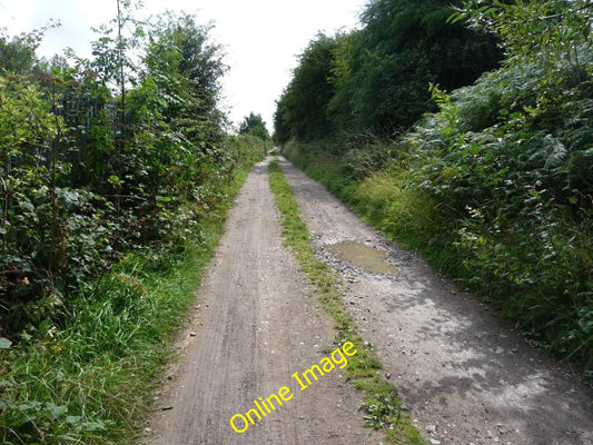 Photo 6x4 Track alongside railway Methley Junction This appears to connec c2010