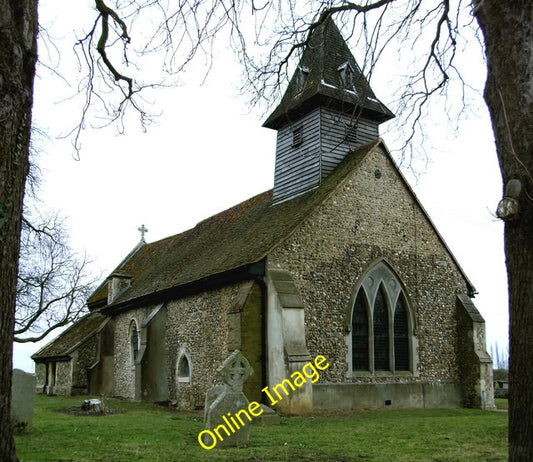 Photo 6x4 St John the Baptist Church, Little Yeldham, Essex 12th Century. c2009