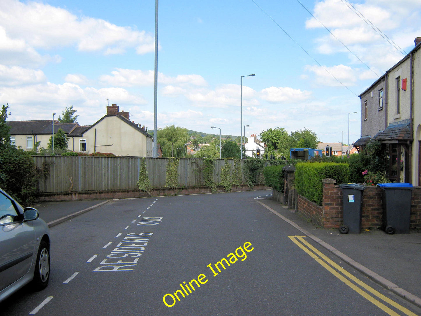 Photo 6x4 Station Road meets the by-pass Biddulph It is possibly because  c2010