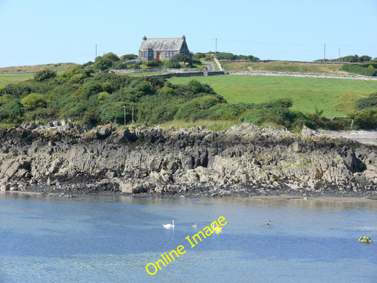 Photo 12x8 Isle of Whithorn Bay View across the bay on a calm day with the c2010