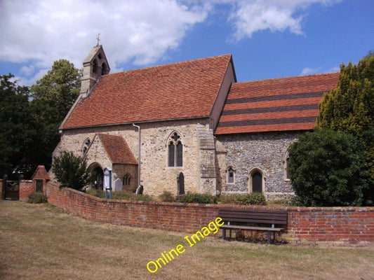 Photo 6x4 St James Church, Dengie, Essex 14th Century Parish Church. c2010