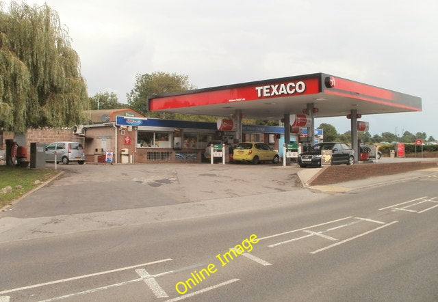 Photo 6x4 Texaco filling station, Rogiet Caldicot\/Cil-y-coed Filling sta c2010