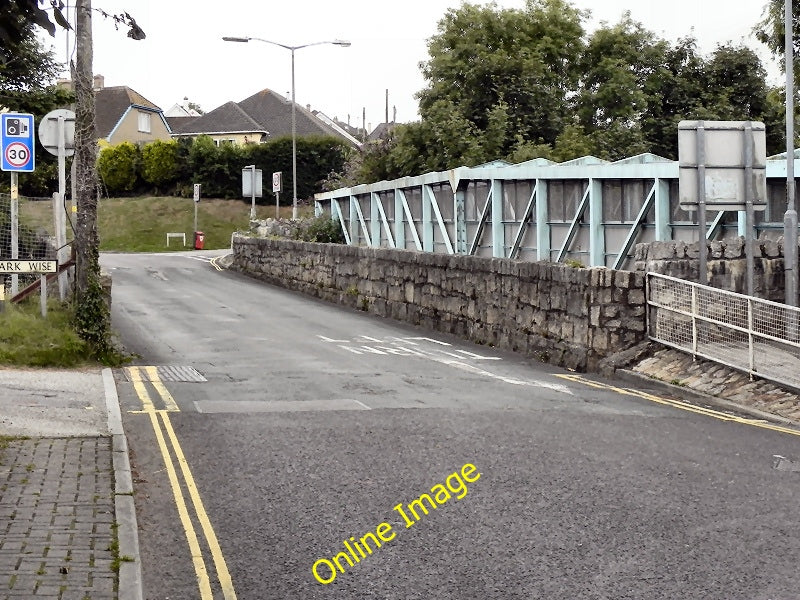 Photo 6x4 Railway Bridge, Helston Road Penryn Bridge over the railway, cl c2010