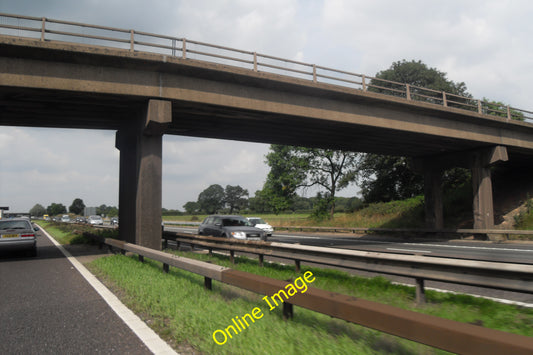 Photo 12x8 Bridge over the M6 - Bradwall Green  c2010