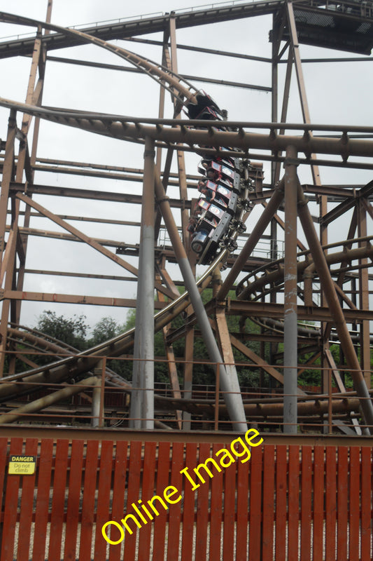 Photo 12x8 Roller Coaster at Camelot Theme Park Heskin Green  c2010