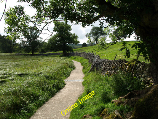 Photo 12x8 The Footpath from Janet's Foss to Malham Malham\/SD9062  c2010