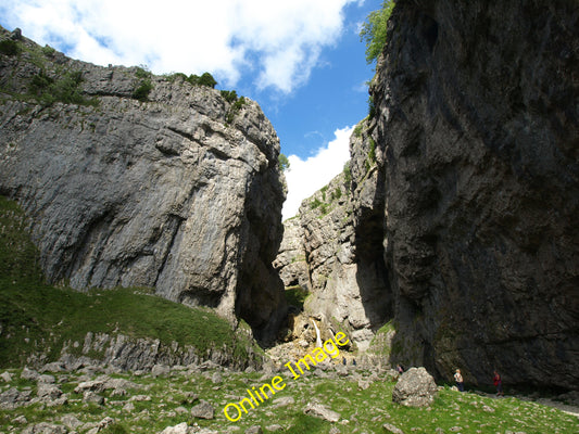 Photo 12x8 Gordale Scar Malham\/SD9062  c2010