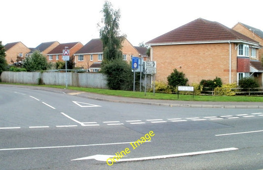 Photo 6x4 Rogiet : corner of Station Road and Caldicot Road Llanfihangel  c2010