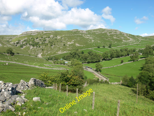 Photo 12x8 The Road to Gordale Scar Malham\/SD9062 Taken from the side of  c2010