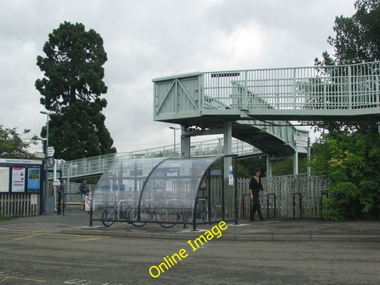 Photo 6x4 Bicycle shelter at Ashchurch Station  c2010