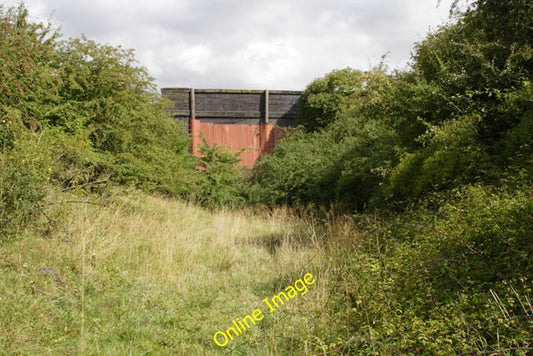 Photo 6x4 Old bridge on dismantled railway line Eastwell\/SK7728 Remnants c2010