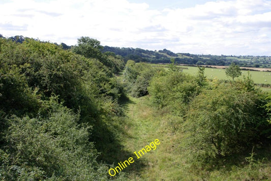 Photo 6x4 Old railway cutting at the foot of Harby Hills Eastwell\/SK7728 c2010