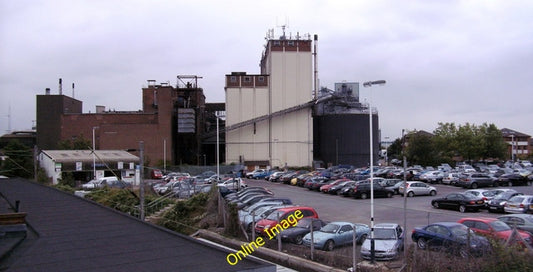 Photo 6x4 Bairds Malt Company, Witham, Essex Photo includes Railway Stati c2010