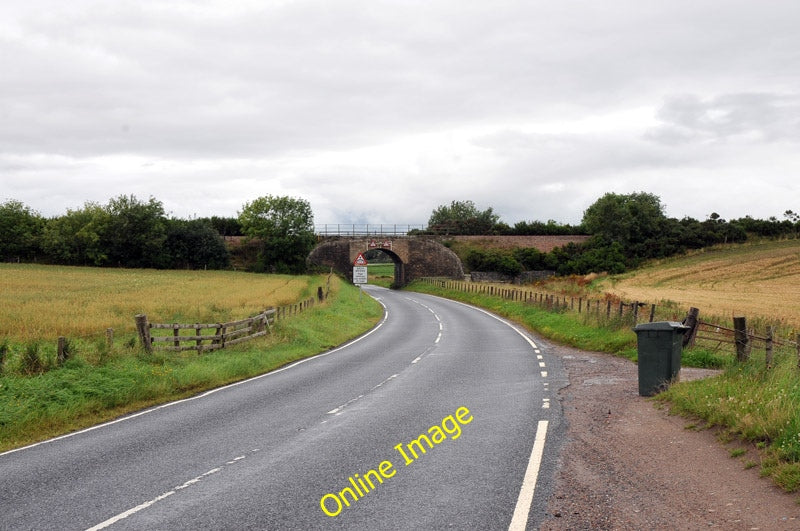 Photo 6x4 B9039 and railway bridge at Newton Newton\/NH7448  c2010