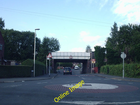 Photo 6x4 Railway Bridge, Spa Road, Hag Fold Atherton Hag Fold Station is c2010