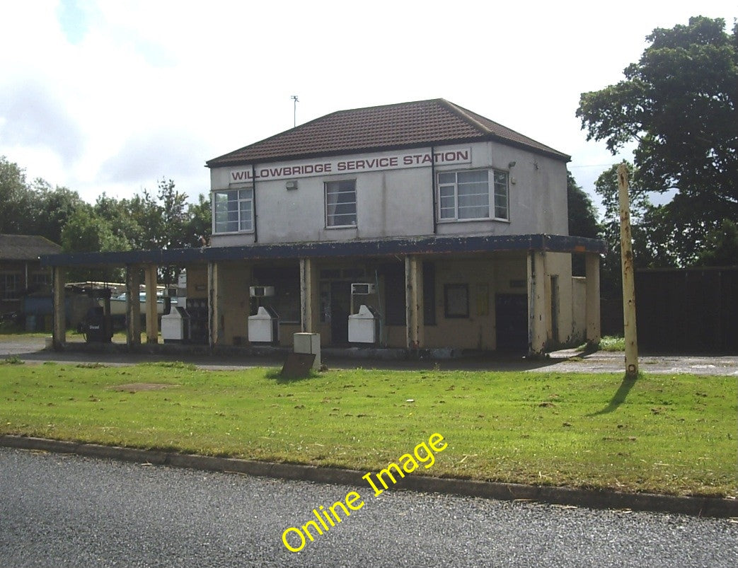 Photo 6x4 Willowbridge Service Station Newton Morrell\/NZ2309 Not current c2010