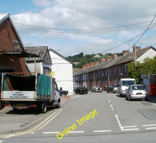 Photo 6x4 Station Street, Pentwynmawr Pontllanfraith Viewed from High Str c2010