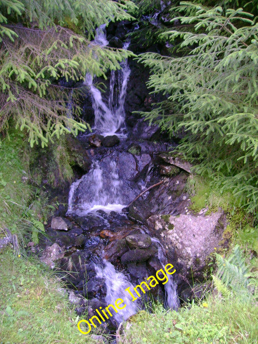 Photo 12x8 Burn draining eastern slopes of Ben Donich High Glencroe One of c2010