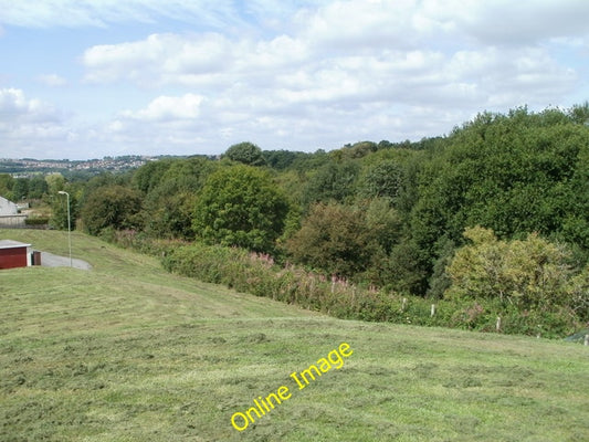 Photo 6x4 Pentwynmawr : course of a former railway line Pontllanfraith Lo c2010