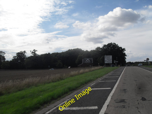 Photo 12x8 A1307 near Babraham  c2010