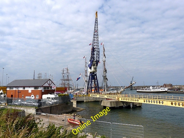 Photo 6x4 View north from former Coastwatch station Hartlepool Taken from c2010