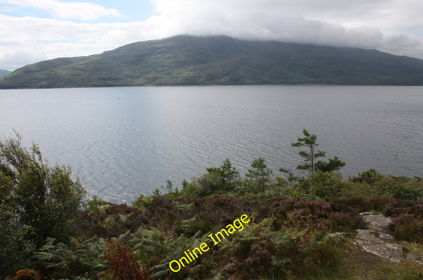 Photo 12x8 Path down to Loch Alsh Glaick\/NG7927 Looking over the loch fro c2010