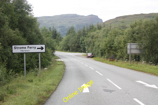 Photo 12x8 Strome Ferry (No ferry) A place of pilgrimage to Iain Banks&#03 c2010