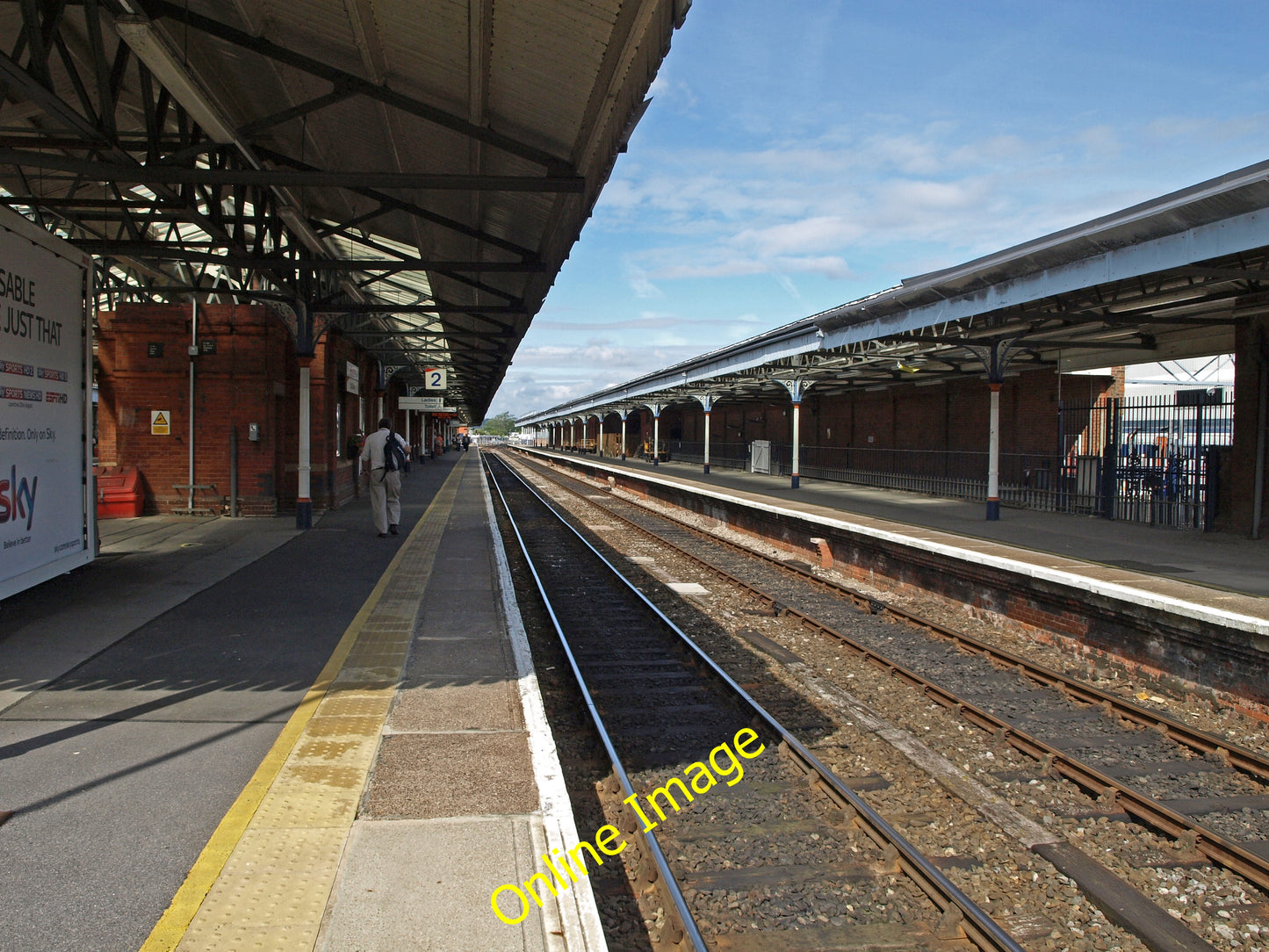 Photo 6x4 Platform Two Salisbury Railway Station.  c2010