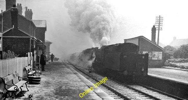 Photo 6x4 Winter scene at Hartford & Greenbank station Northwich View eas c1962