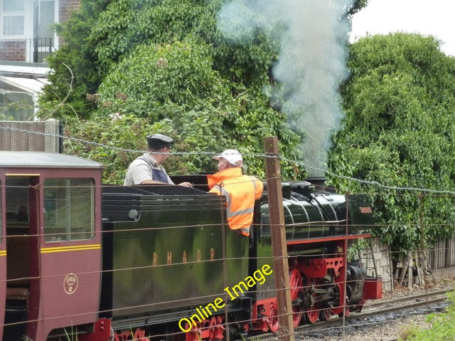 Photo 6x4 I missed the train Hythe\/TR1634 I had to run along the path by c2010