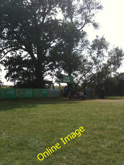 Photo 6x4 Entry to York Maze Hall Garth\/SE6751 This maize maze, on the o c2010