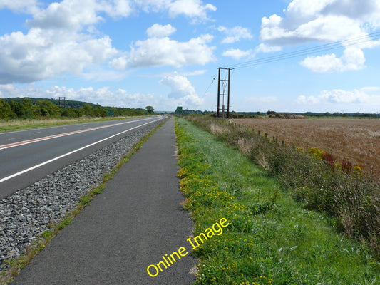 Photo 12x8 Tonnachrae Cottages Dunragit View along the A75 near to these c c2010