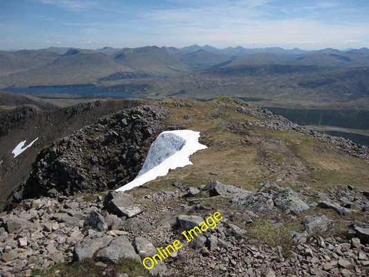 Photo 12x8 Path down from Stob Ghabhar After coming up a back way doing a  c2010