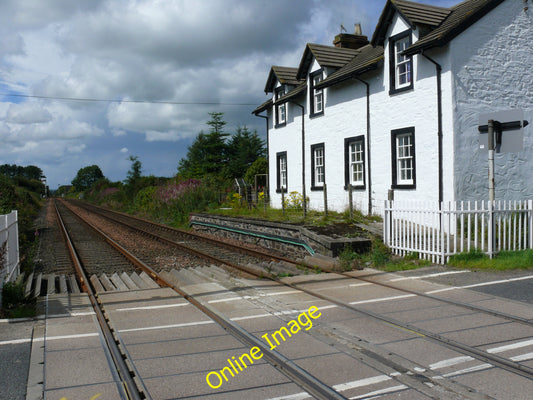 Photo 12x8 Dunragit Station House View of the station house, old platform  c2010