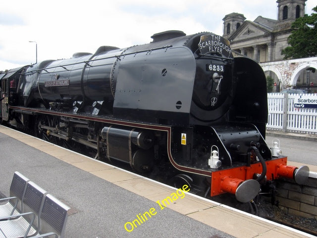 Photo 6x4 Duchess of Sutherland in Scarborough station Scarborough\/TA038 c2010