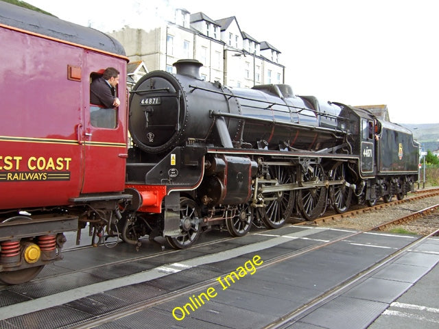 Photo 6x4 Steam Loco leaving Barmouth station Barmouth\/Abermaw Always a  c2010