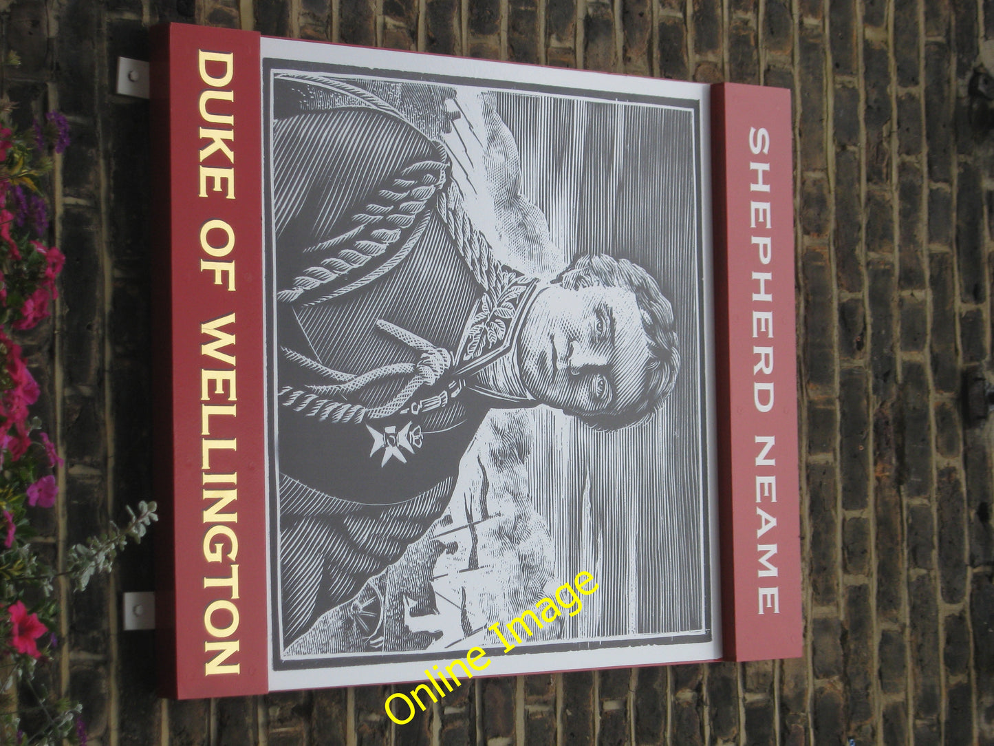 Photo 6x4 Duke of Wellington, London Pub Sign Westminster On [[2020239]], c2010