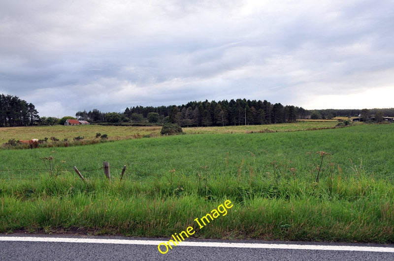 Photo 6x4 Farmland near Trentham Skelbo Muir Viewed when stationary at ro c2010