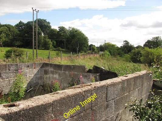 Photo 6x4 Railway, north of Coatbridge Railway line between Coatbridge an c2010