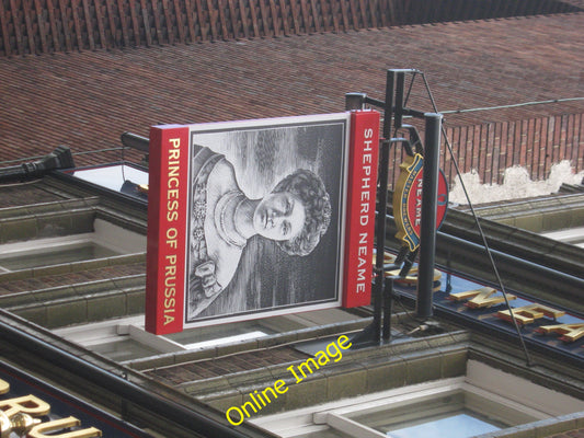 Photo 12x8 Princess of Prussia Pub Sign London On [[2020844]]. c2010