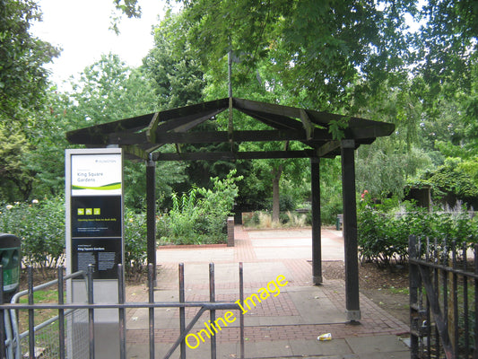 Photo 12x8 King Square Gardens London As seen from Lever Street. c2010