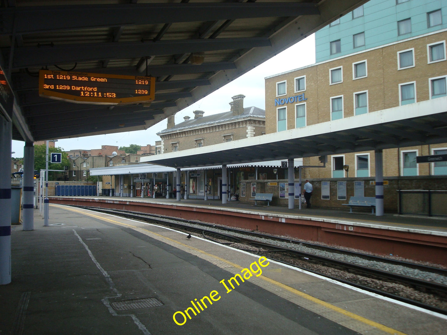 Photo 6x4 Greenwich railway station Greenwich\/TQ3977  c2010