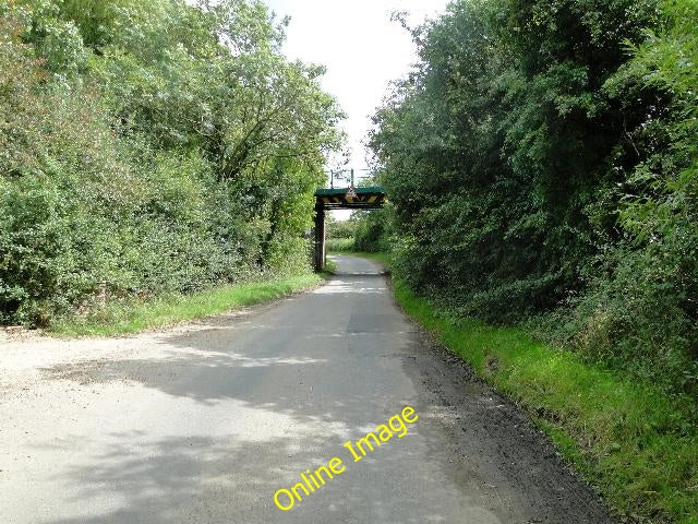 Photo 6x4 Railway bridge Westhall\/TM4181 The bridge is between Brampton  c2010