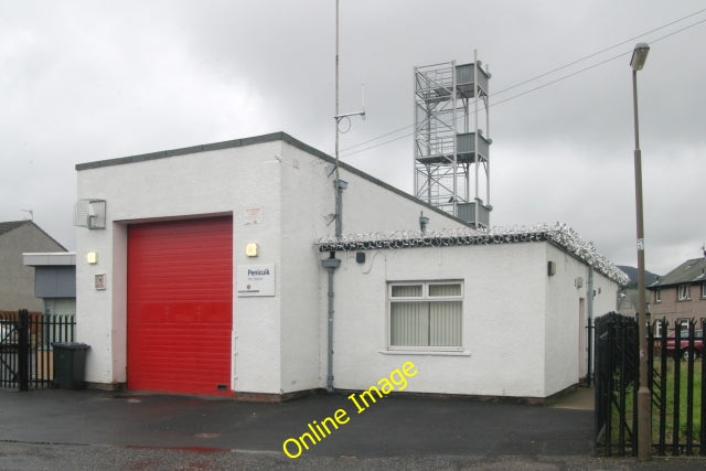 Photo 6x4 Penicuik fire station Penicuik fire station, 2 Loanburn Avenue, c2010