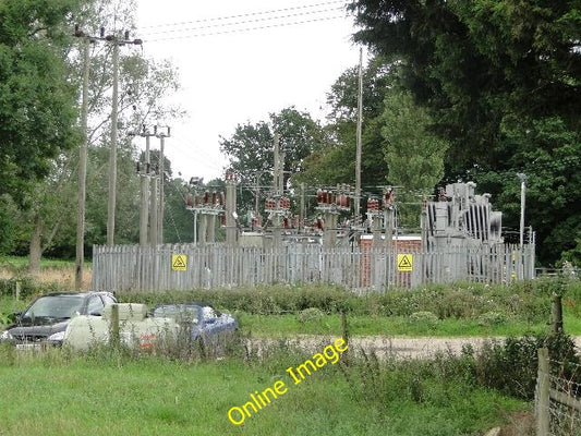 Photo 6x4 Electricity Sub-station Henstead This primary sub-station is at c2010