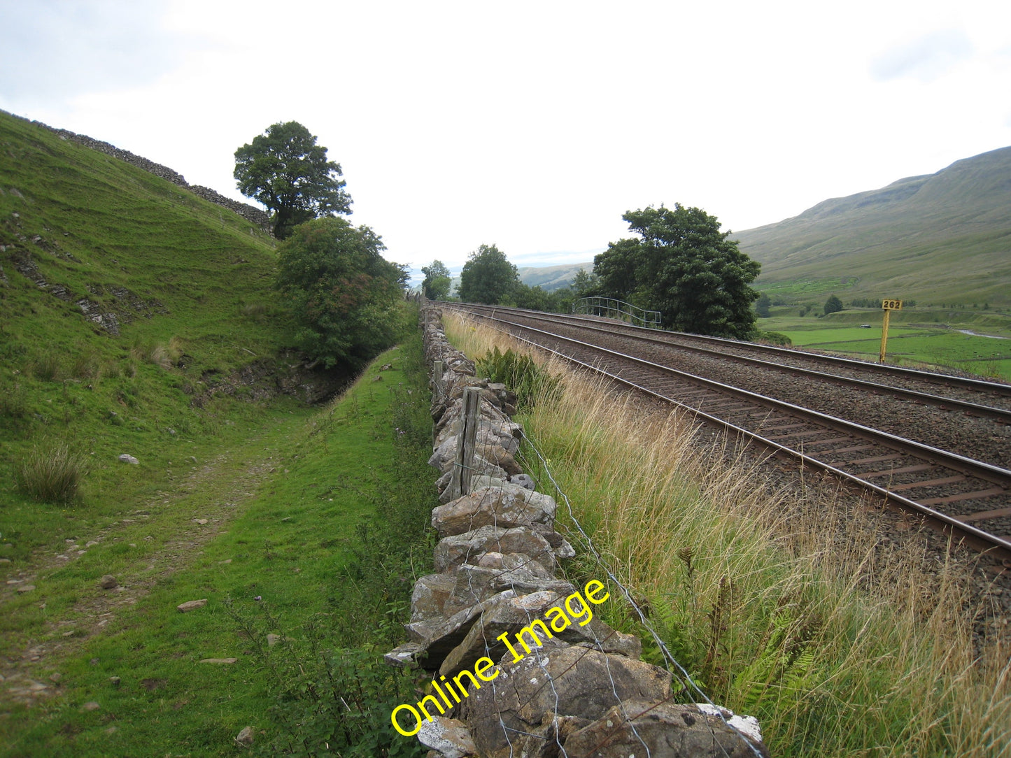 Photo 6x4 Railway track near Turner Hay Hill Shoregill This photograph sh c2010