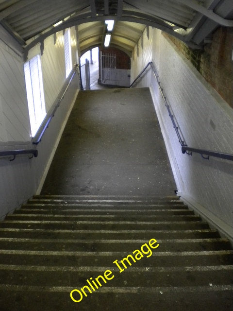 Photo 6x4 Steps to platform level, Crofton Park Railway Station SE4 Catfo c2010